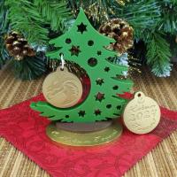 Силиконовая форма №955 Ёлочка № 8 БЕЗ ИГРУШЕК!