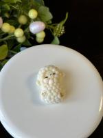 Овечка Зефирка беленькая