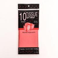 Бумага упаковочная тишью, Красная 50х66 см (10 листов)