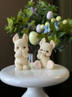 Крольчата 2шт 6см и 5 см