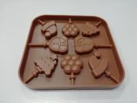 Силиконовая форма "Ассорти под леденцы" новогодняя