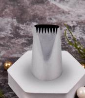 Насадка кондитерская №895 «Лента зубчатая»