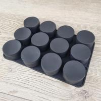 Форма силиконовая Цилиндр 4,5*3,5 см 12 ячеек