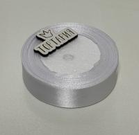 Лента атласная 5 см (цвет №01 белоснежный) 22,7 метра