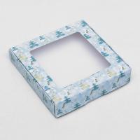 Коробка самосборная бесклеевая "Сказочный лес", 16 х 16 х 3 см