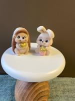 Ёжик малыш с сердечком 5см