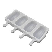 Форма силиконовая для мусса Эскимо большое 4 ячейки 9см