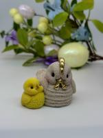 Курочка с цыпленком 4,5см