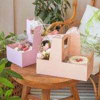 Коробка картонная РОЗОВАЯ  32*16см