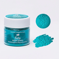 Краситель пищевой Kafety матовый НЕОН Аквамарин, 5г.