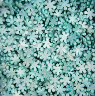 Посыпка кондитерская  декоративная "Снежинки голубые перламутровые" 25 г.