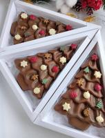 Коробка Конус для новогодней елки 23,5*16см