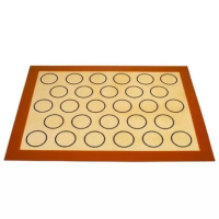 Коврик силиконовый армированный с разметкой 30х40 см (d 5-4,5см)