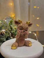 Олененок Бенди  (ручки щечки) 7,5см