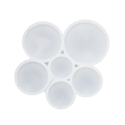 Силиконовая форма для леденцов Круг 6 в 1