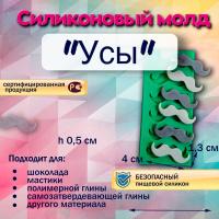 Молд силиконовый "Усы"