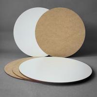 Подложка ЛХДФ d 16 см (белая) 3 мм