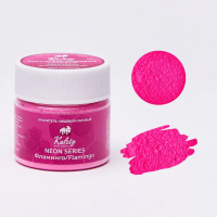 Краситель пищевой Kafety матовый НЕОН Фламинго, 5г.