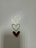 Топпер  Сердечки 3 в 1 № 2 (3-2-1см)