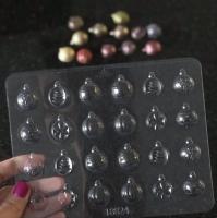 Форма из прозрачного пластика новогодние мини-шары, 18 г. Франция