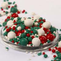 Посыпка жемчужный микс рисовое в глазури Новогодний микс, 50 г