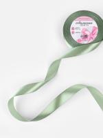 Лента атласная, 20 мм, 23±1 м, нежно-зеленая №65