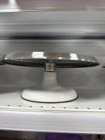 Столик вращающийся профессиональный металлический 31 см (Белый)