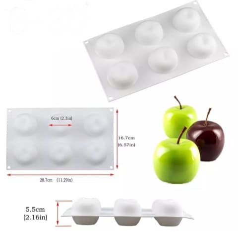 Форма для муссовых десертов и выпечки «Яблоко»