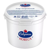 Сыр Савушкин Продукт творожный 65% Пласт.ведро 2,4 кг