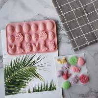 Форма силиконовая «Пасхальный набор» 18 ячеек, 19×12,5×1см