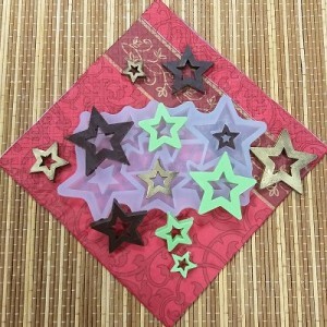 Силиконовая форма №390 "Звезда- сквозная" №7- планшет (Классик)