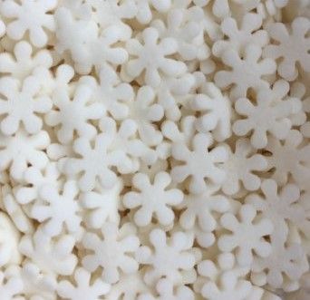 Посыпка  "Снежинки белые" 25 г.