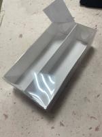 Коробка для макаронс с Пластиковой крышкой на 12 шт. 205*120*55мм