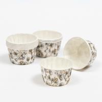 Форма для выпечки "Маффин", цветы, 5х4 см (10шт)