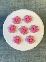 Цветочки набор *2 (7 шт) 2,3*2см