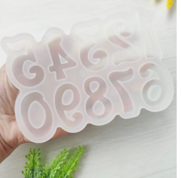 Молд НАБОР Алфавит + Цифры  "Авторский шрифт"