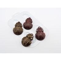 Форма мини снегурочка 7*5 см