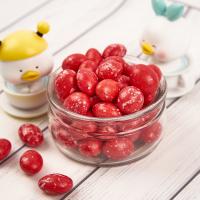 Драже шоколадное с миндалем «Малиновые» 100 г.