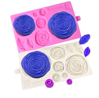 Молд силиконовый роза 200*110мм