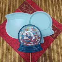 Силиконовая форма №448 "Рождественский шар- коробочка"