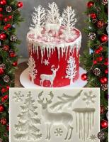 Молд силиконовый «Зимнее утро», 11,5×7,3 см, цвет МИКС