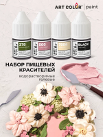Набор пищевых красителей ART COLOR Paint "СУХОЦВЕТ" 4 цвета/упак.