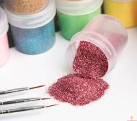 Блестки декоративные «Пыльная Роза» 10 гр