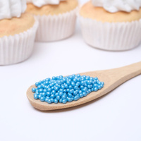 Воздушный рис в кондитерской глазури «Голубой" 2 мм, 25 гр.