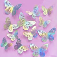 Набор украшений для торта «Бабочки №5», 12 шт.