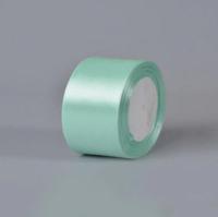 Лента атласная голубая 40мм (23 метра)