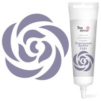 Смесь для окрашивания пищ. продуктов Top decor Пурпурная дымка, 100 гр