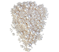 Посыпка микс Блеск белый 25 гр. Форно боно  очень красивые!