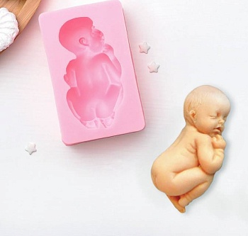 Молд силиконовый «Младенец», 10×6,5 см