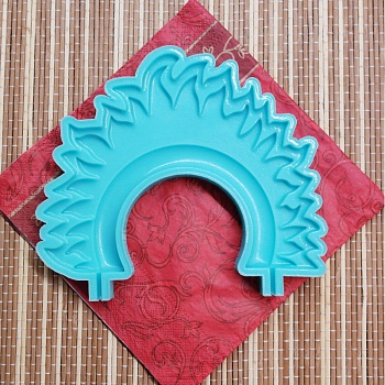 Силиконовая форма №150 Огненная арка